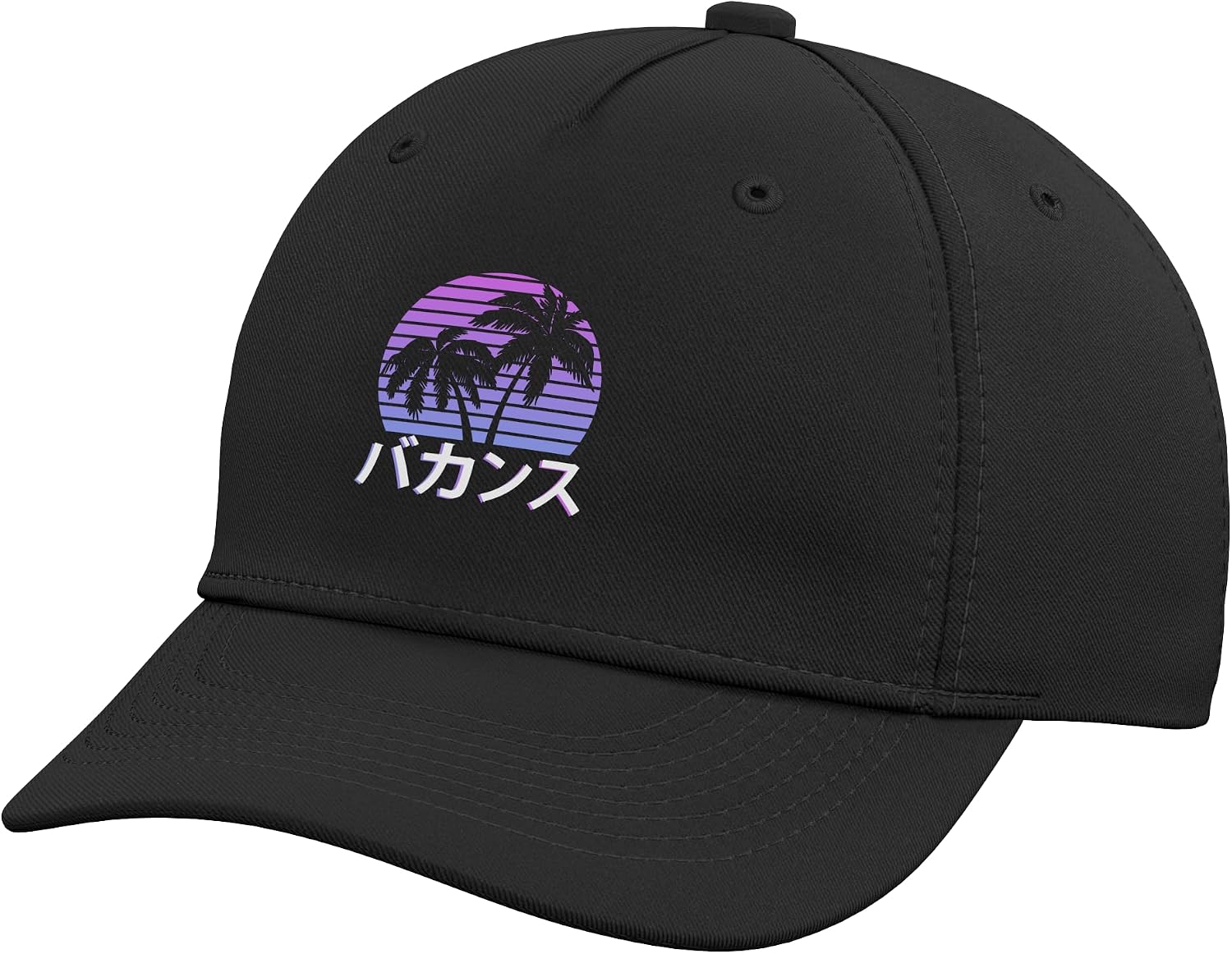 Street Fashion Roma - Czapka baseballowa z regulacją, estetyka vaporwave,