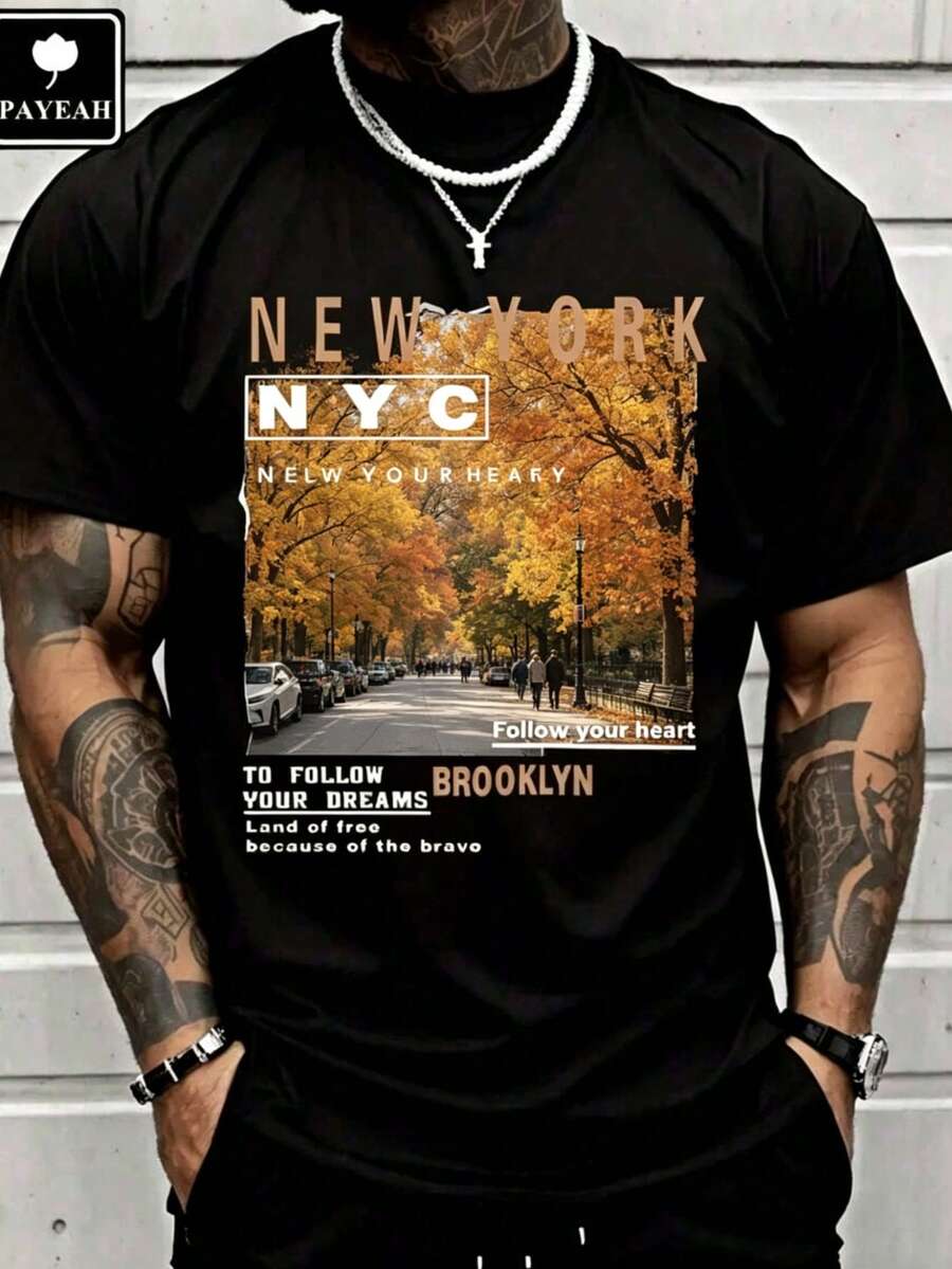 Street Fashion Of New York - Męska odzież codzienna w stylu streetwear,