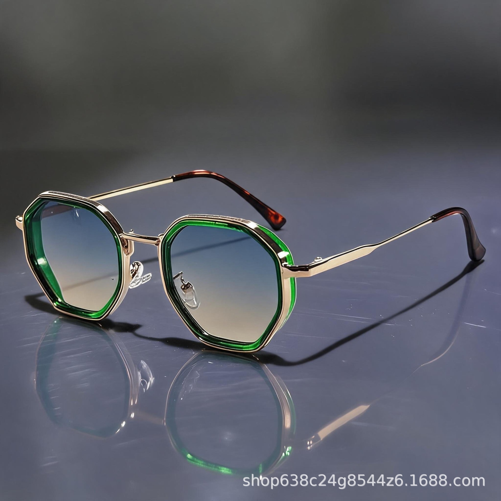 Metalowe okulary przeciwsłonec – Street Fashion High End recenzja i cena