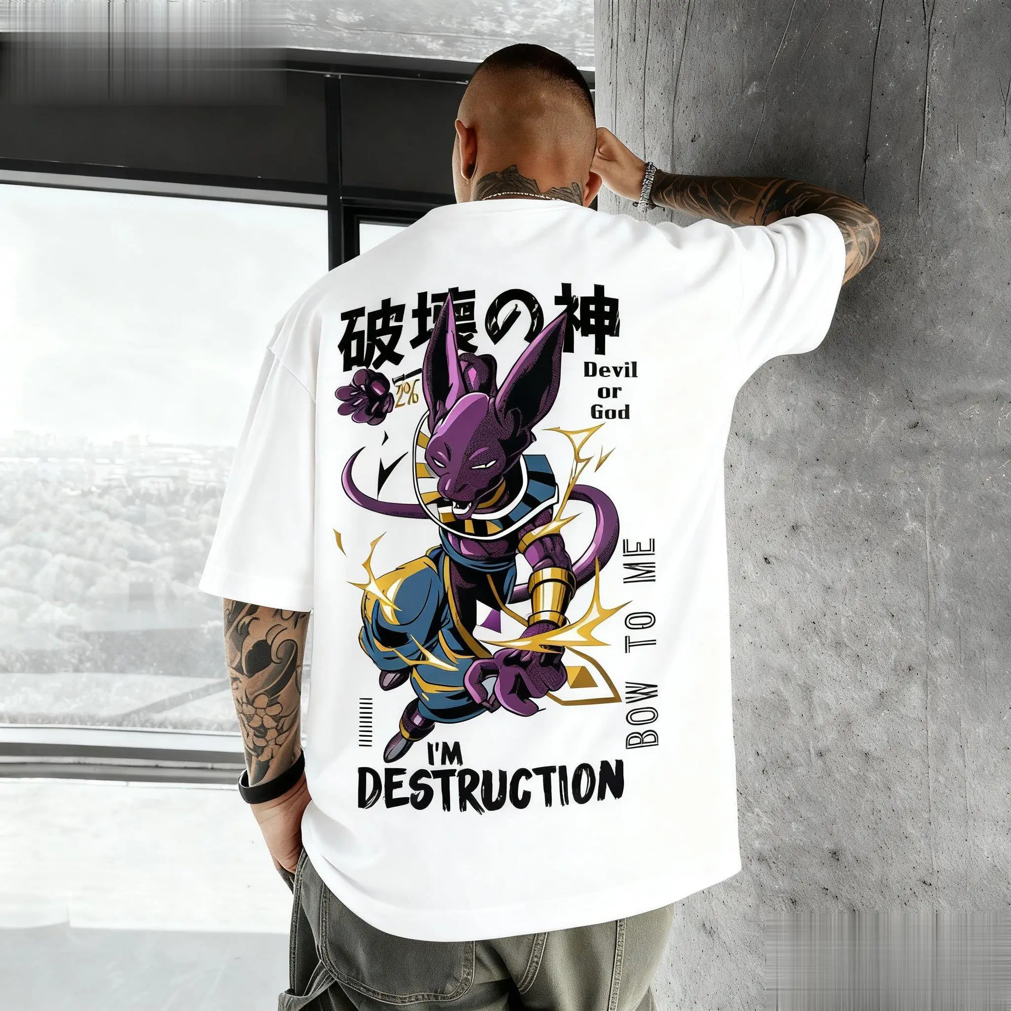 Koszulka Dragon Ball Beerus An – Street Fashion Hats recenzja i cena