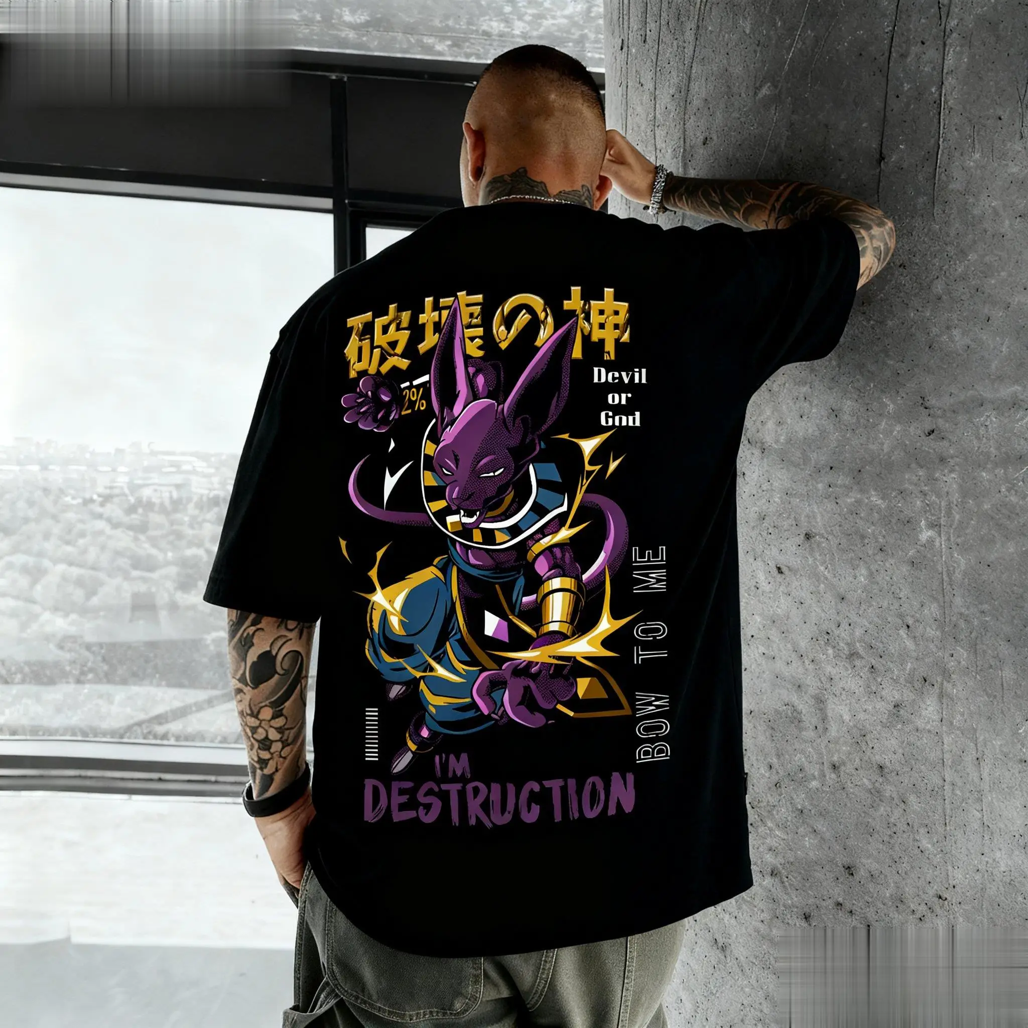 Koszulka Dragon Ball Beerus An – Street Fashion Hats recenzja i cena
