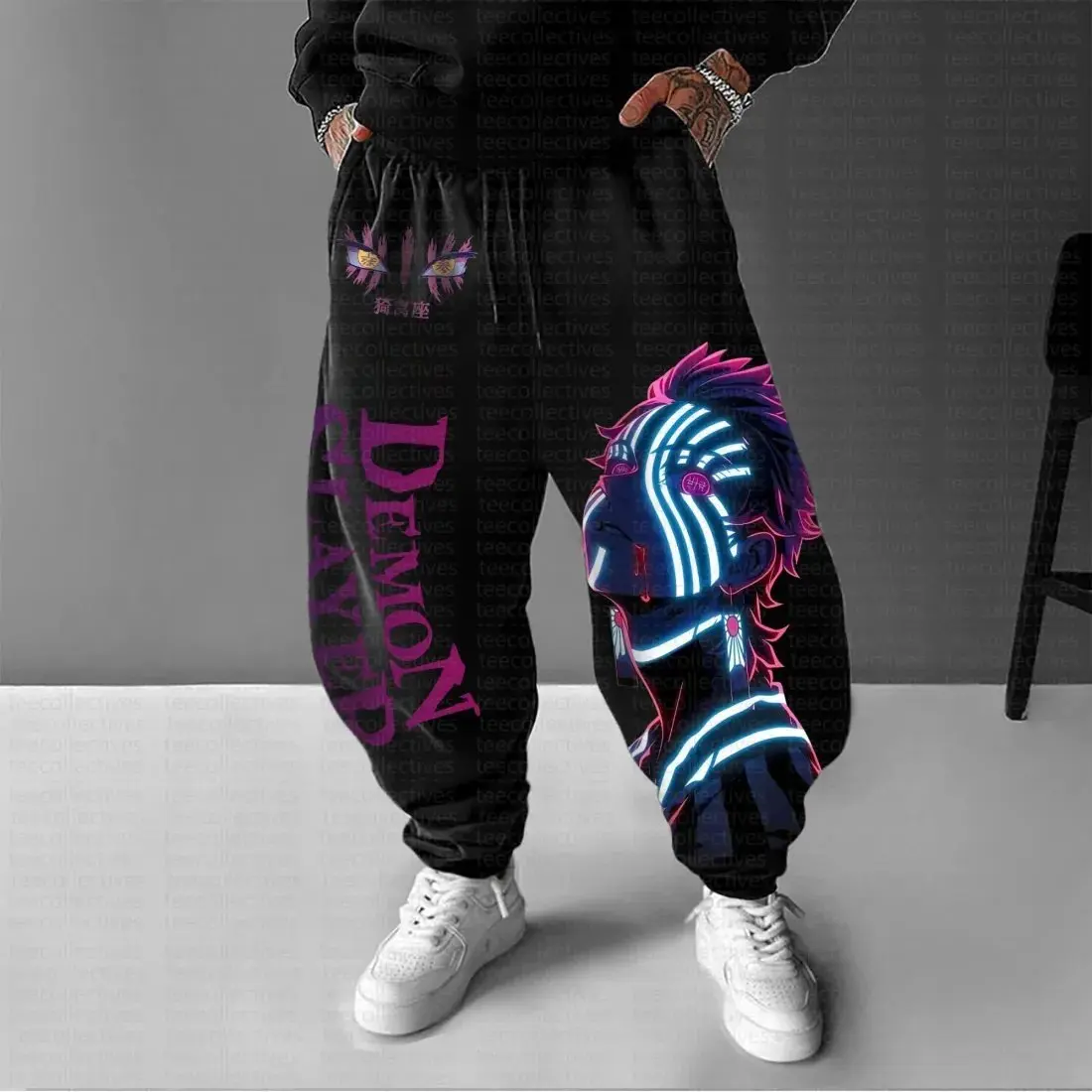 Spodnie Demon Slayer Akaza Ani – Street Fashion Hats recenzja i cena