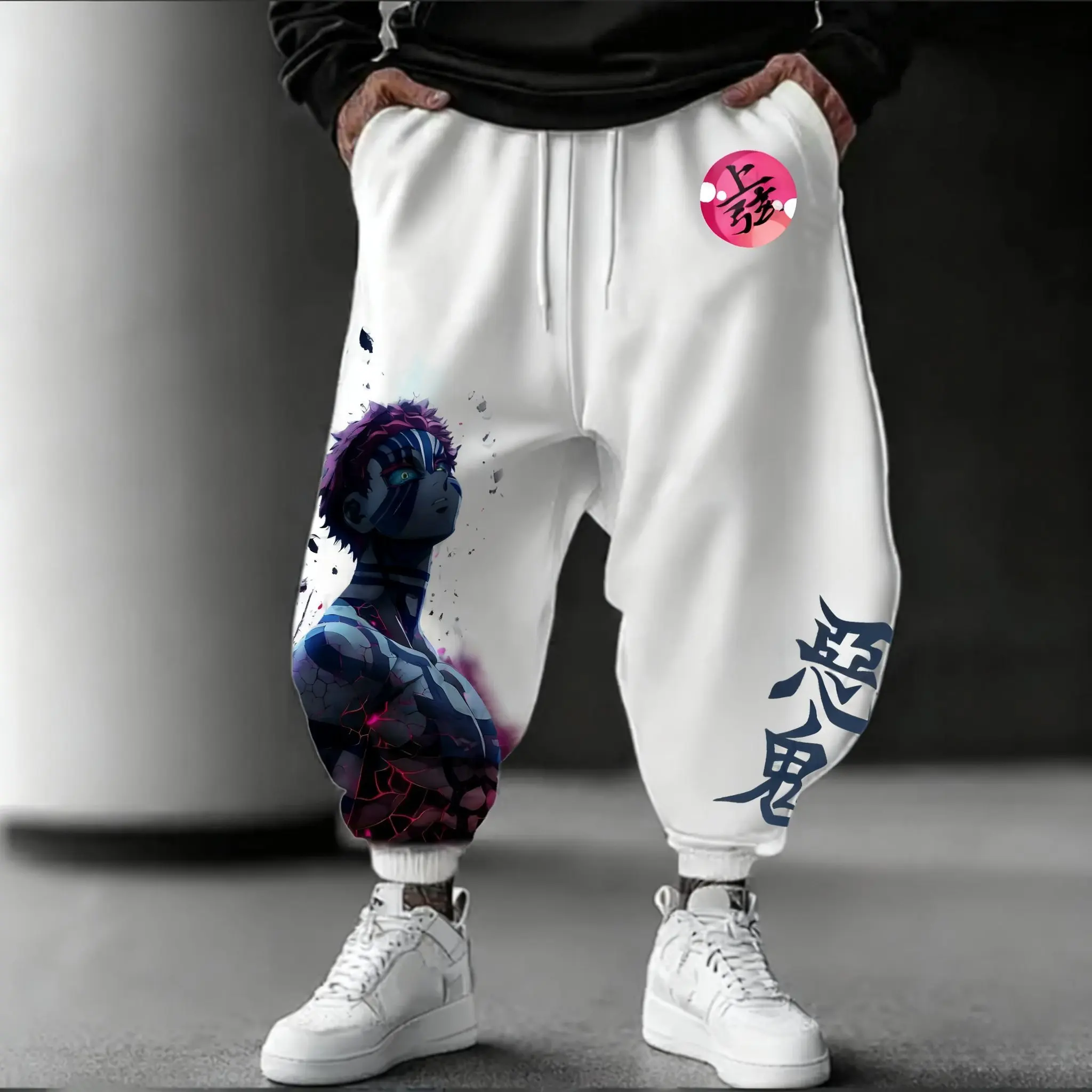 Spodnie Demon Slayer Akaza Ani – Street Fashion Hats recenzja i cena