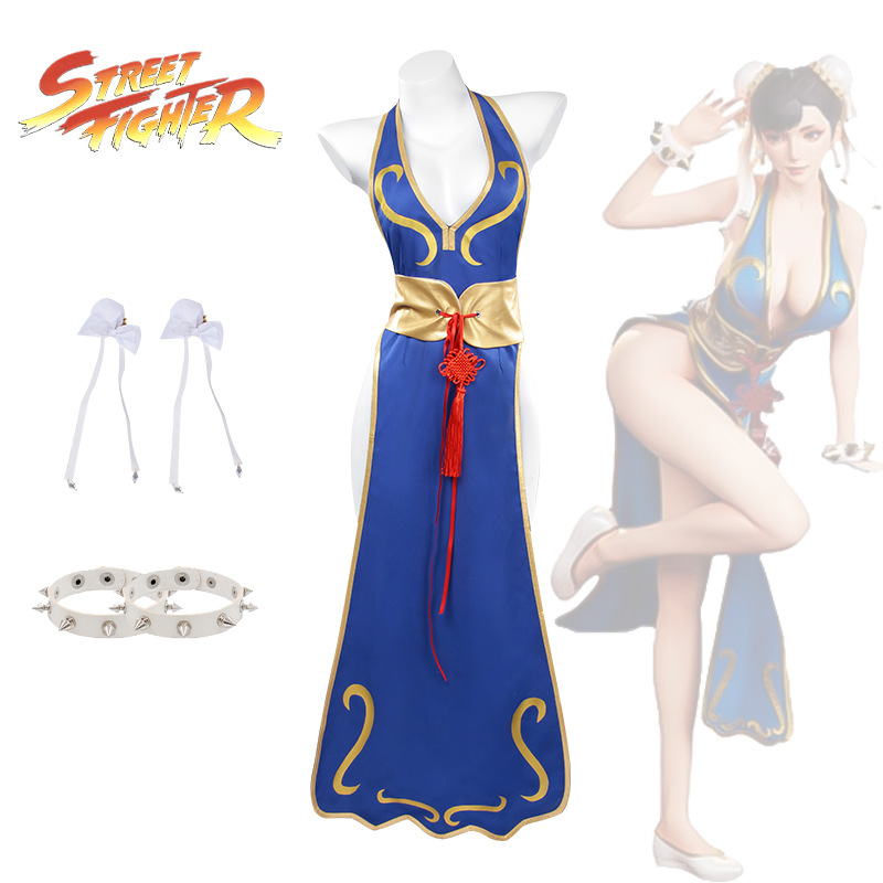 Nowy kostium cosplay Chunli z  – Street Fashion Anime recenzja i cena