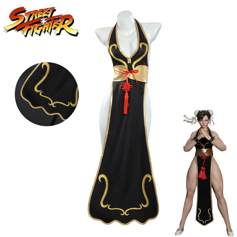 Nowy kostium cosplay Chunli z  – Street Fashion Anime recenzja i cena