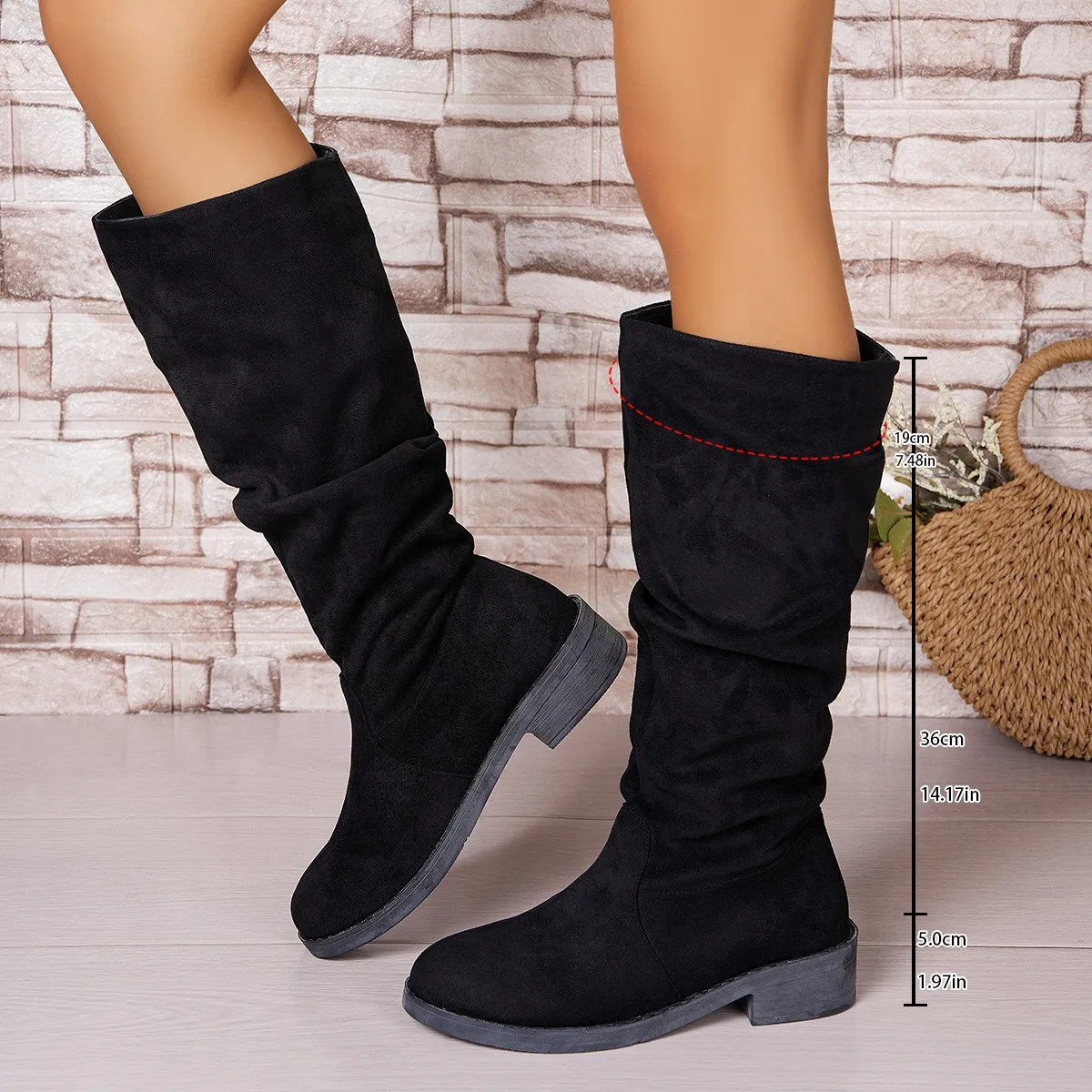 Plisowane Botki Damskie Imitac – Street Fashion Winter recenzja i cena