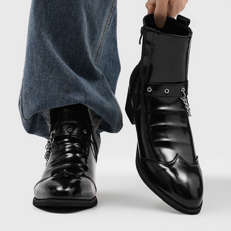 Popularne męskie botki Chelsea – Street Fashion High End recenzja i cena