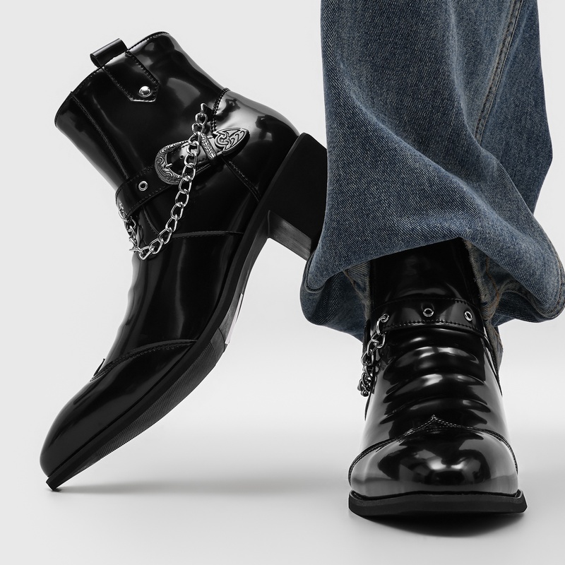 Popularne męskie botki Chelsea – Street Fashion High End recenzja i cena