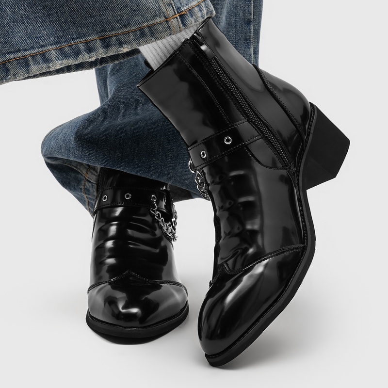 Popularne męskie botki Chelsea – Street Fashion High End recenzja i cena