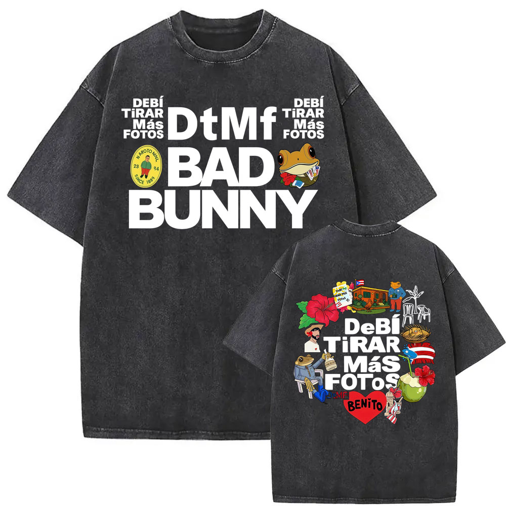 Koszulka męska Bad Bunny DTMF  – Foto Street Fashion recenzja i cena