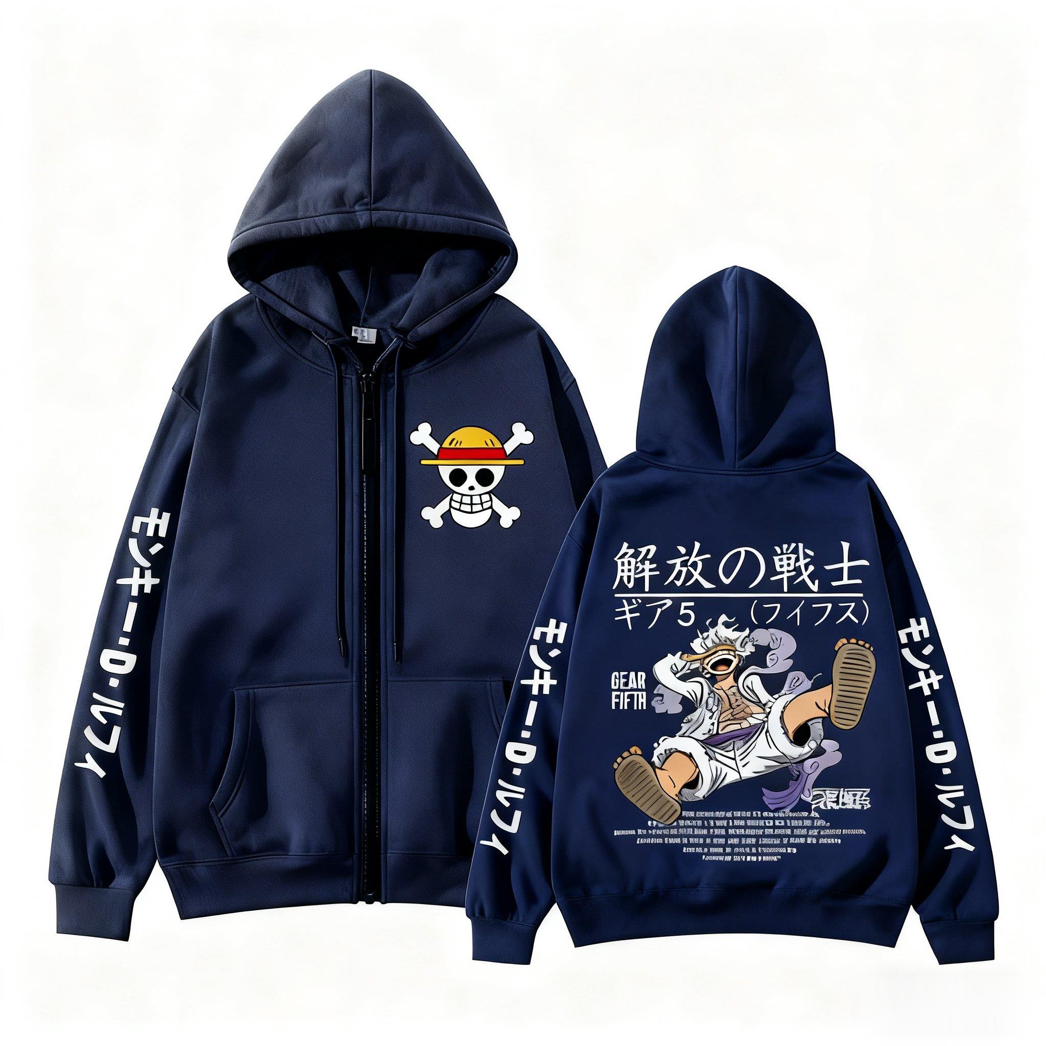 Bluza z kapturem Monkey D Luff – Street Fashion Hats recenzja i cena
