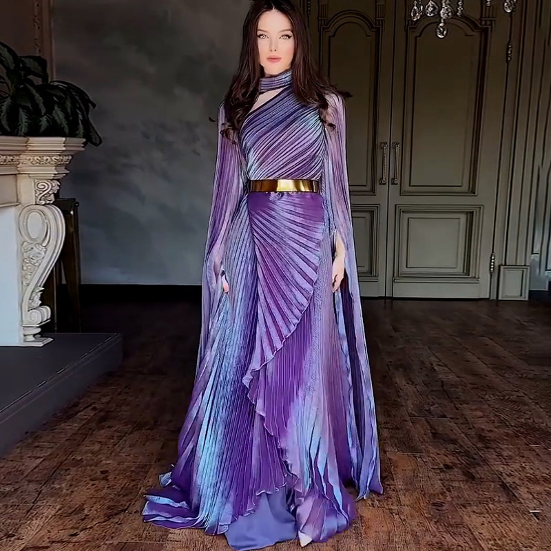 Sukienka wieczorowa z gradient – Guangzhou Street Fashion recenzja i cena