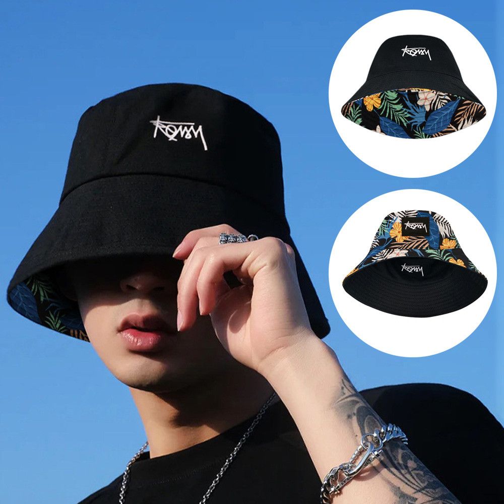 Mężczyźni kobiety letnia czapk – Bucket Hat Embroidered recenzja i cena