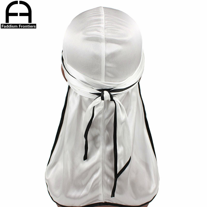 Nowe mody męska Satin Durags B – Street Fashion Hats recenzja i cena