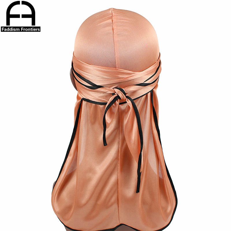Nowe mody męska Satin Durags B – Street Fashion Hats recenzja i cena