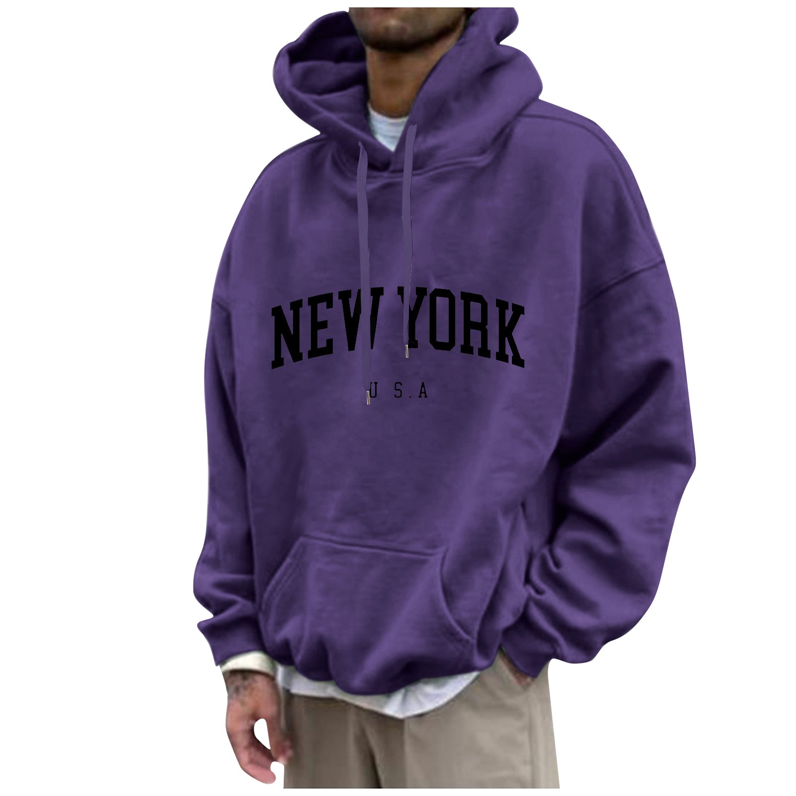 New York Print męskie bluzy z  – Street Fashion Of New York recenzja i cena