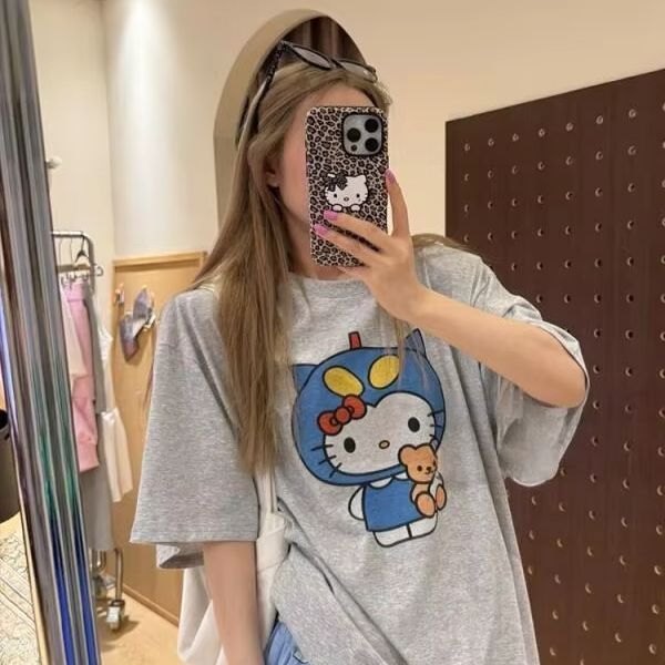 Krótki rękaw, koszulka z nadru – Street Fashion Us recenzja i cena