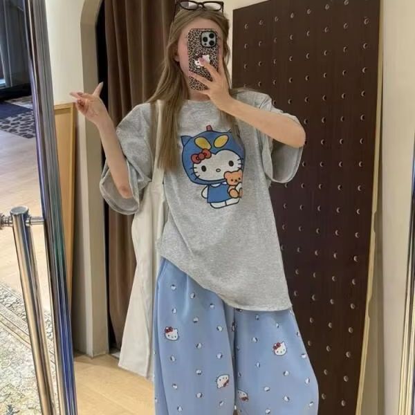 Krótki rękaw, koszulka z nadru – Street Fashion Us recenzja i cena