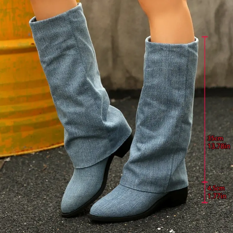 Damskie kozaki do kolan Jesien – Street Fashion Winter recenzja i cena