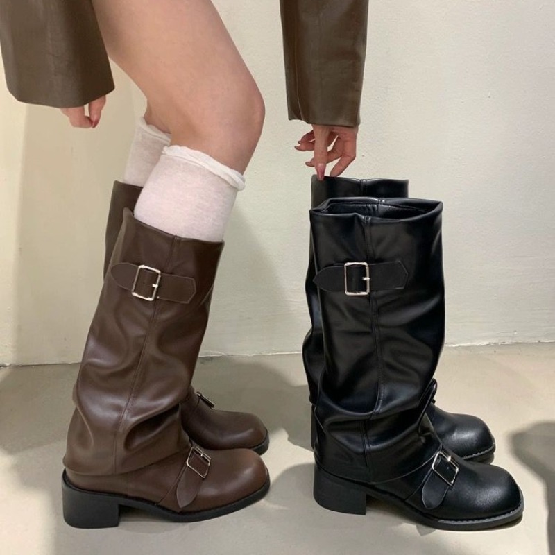Damskie kozaki do kolan na pla – Street Fashion Trends recenzja i cena