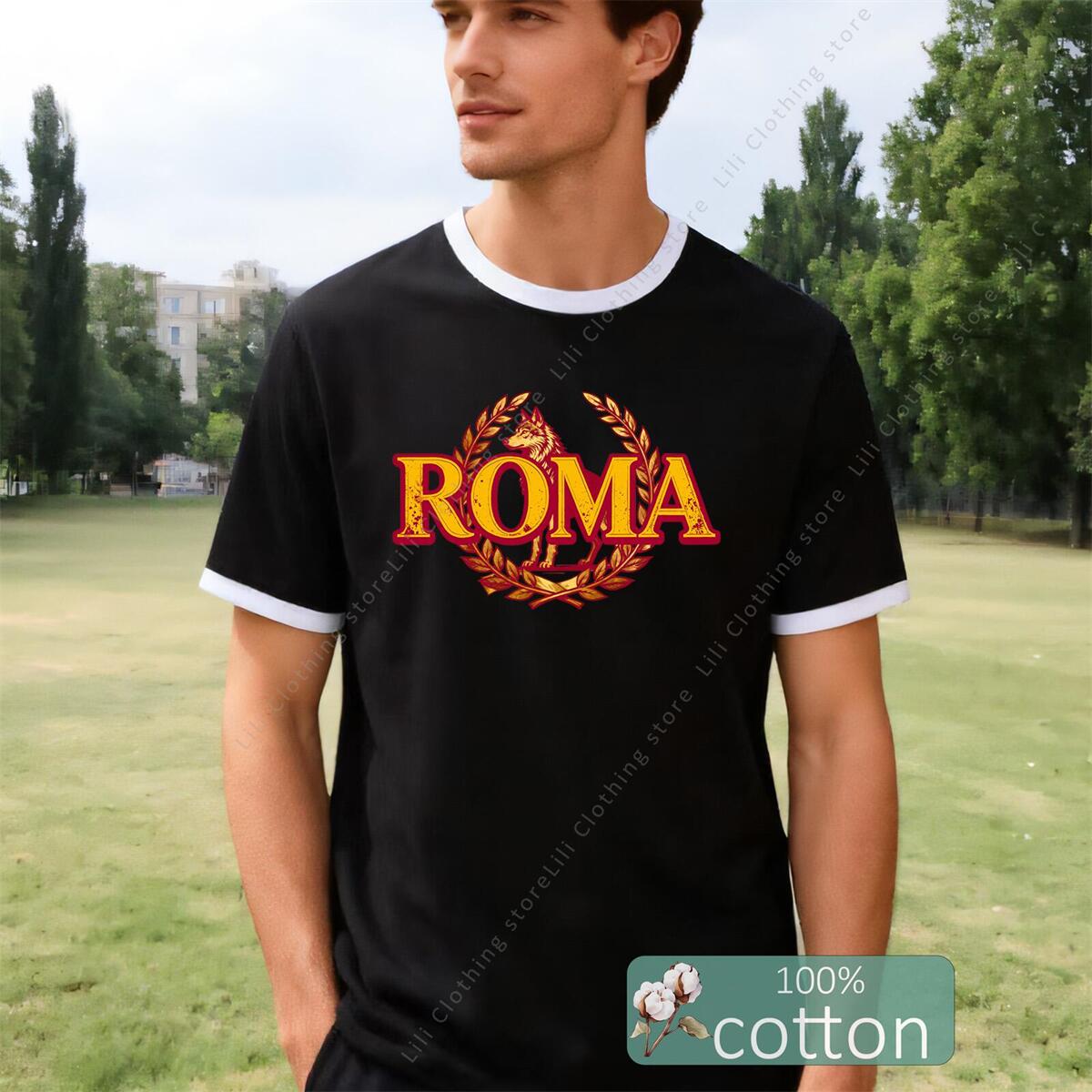 Męskie koszulki z grafiką ROMA – Street Fashion Roma recenzja i cena