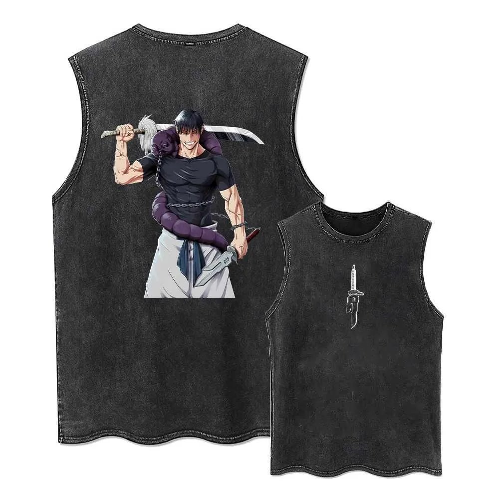 Koszulka bez rękawów Jujutsu K – Street Fashion Hats recenzja i cena